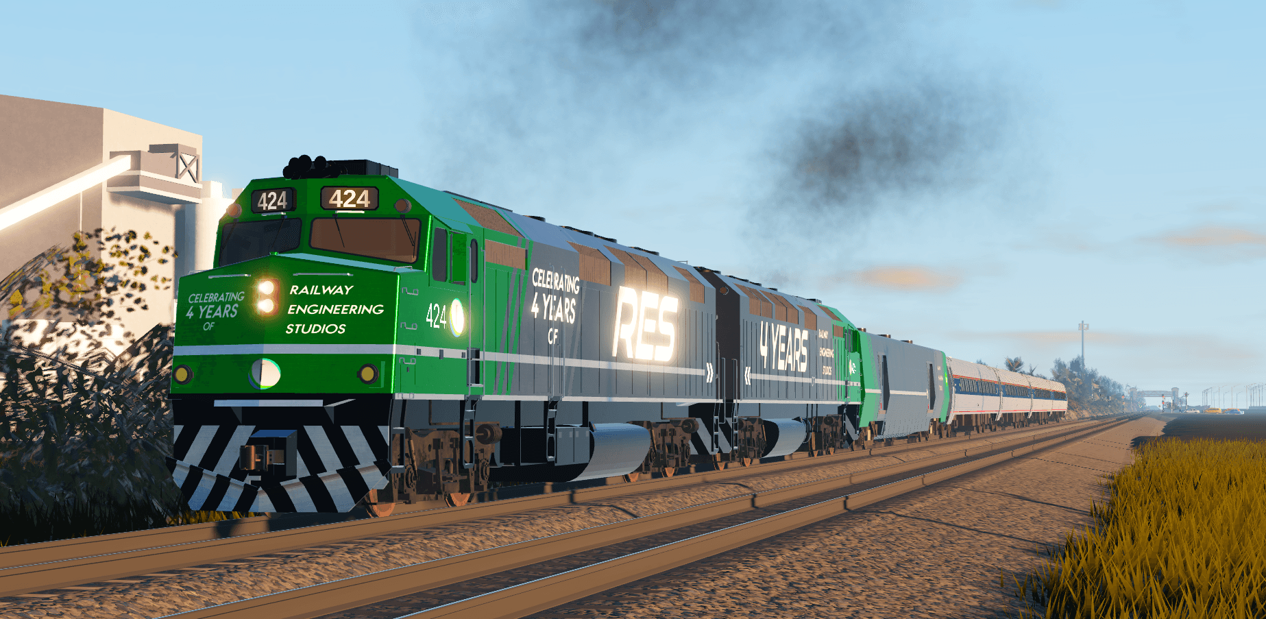 Rail Sim Universe Logo